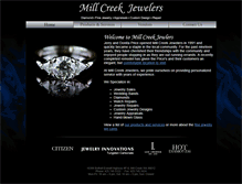 Tablet Screenshot of millcreekjewelers.com